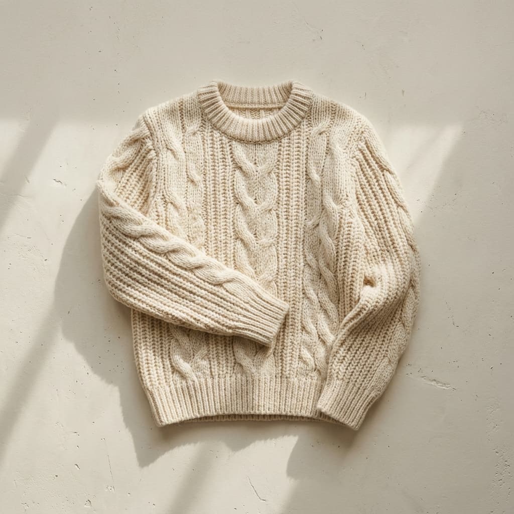Synthetic Sweater textile detail